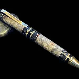 Buckeye Burr & Corian Ballpoint Pen