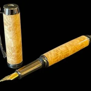 Canadian Maple Burr Fountain Pen