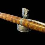 English Oak & Mexican Mahogany Fountain Pen Image