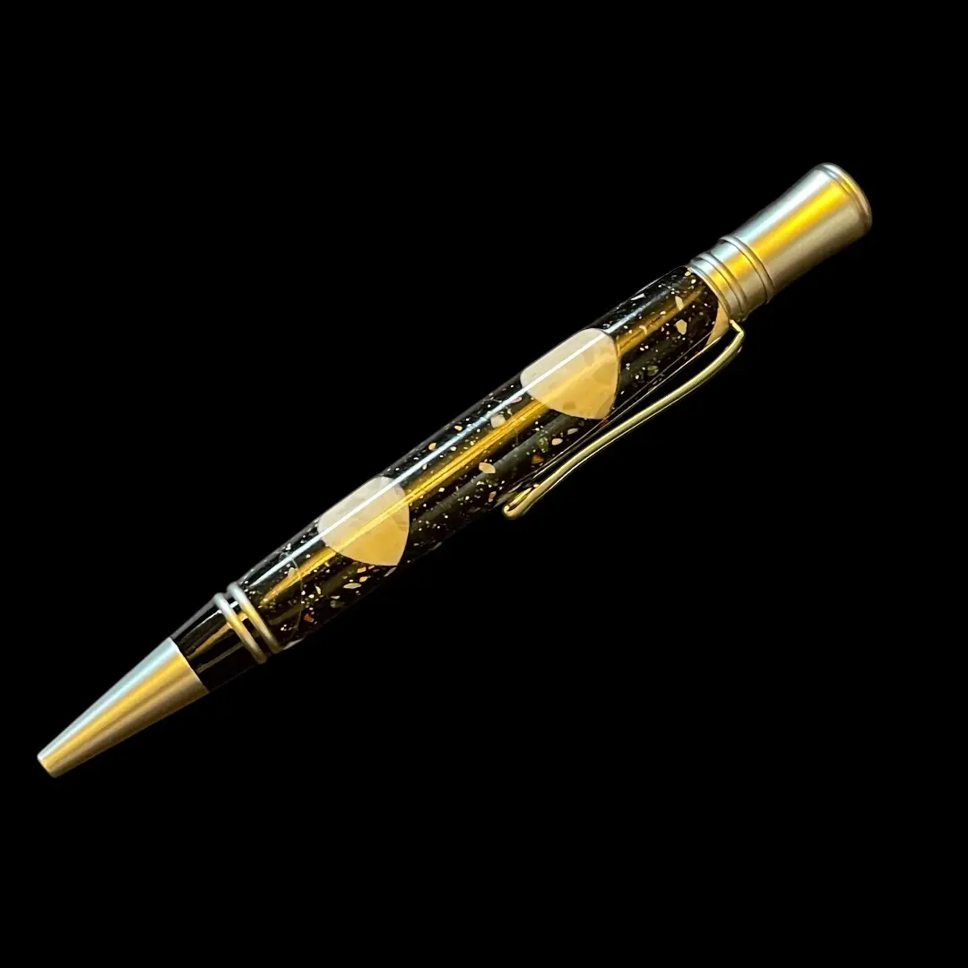 Contrasting Corian Ballpoint Pen - Image 3