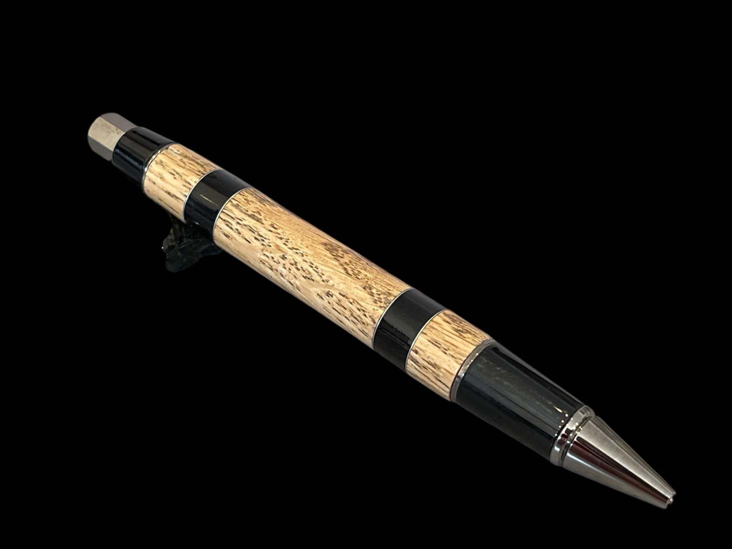 Blenheim Palace Oak Click Ballpoint Pen - Image 2