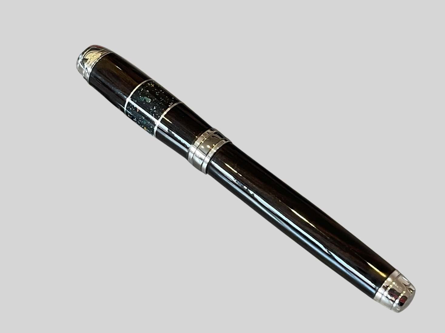 African Blackwood & Corian Fountain Pen - Image 5