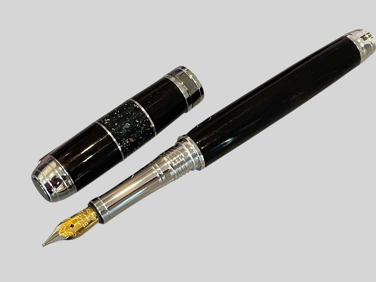 African Blackwood & Corian Fountain Pen
