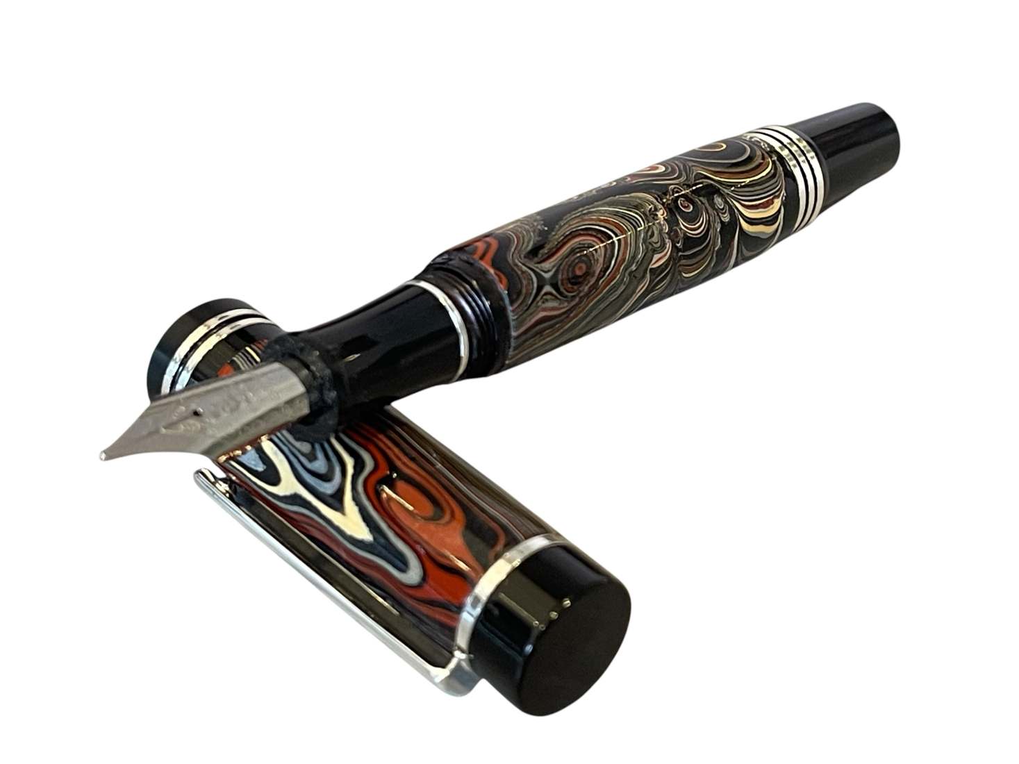 Gecko Fordite Fountain Pen - Image 7
