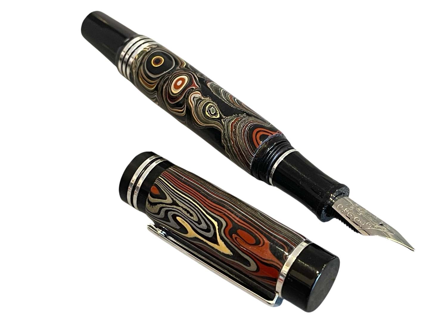 Gecko Fordite Fountain Pen