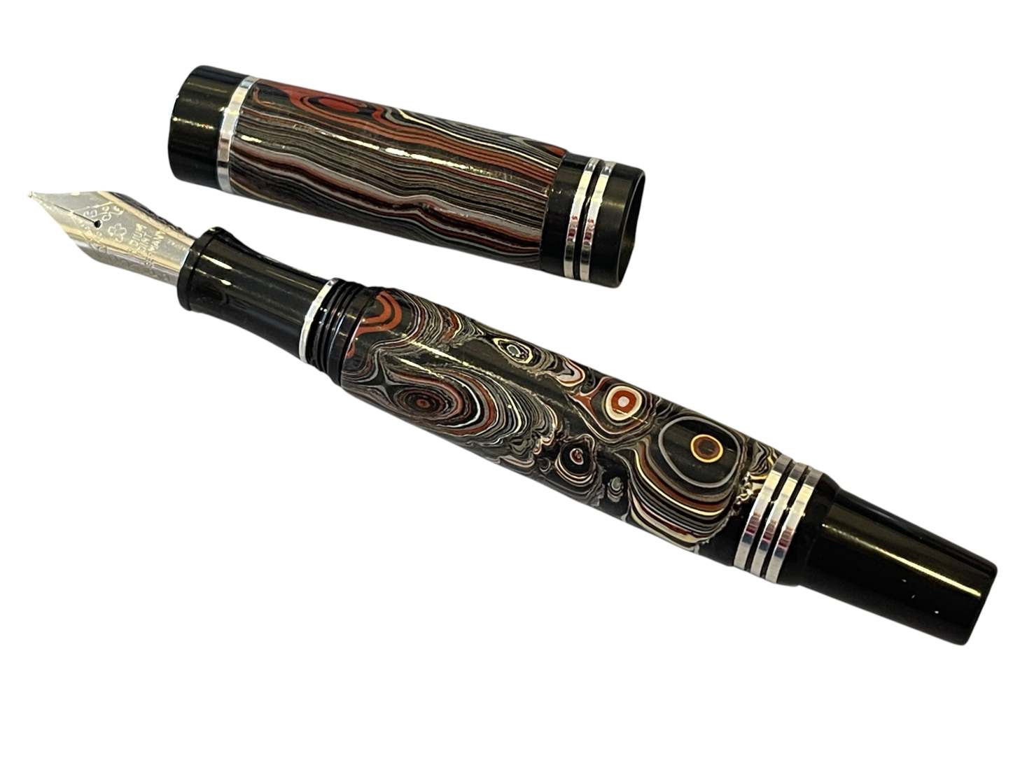 Gecko Fordite Fountain Pen - Image 5