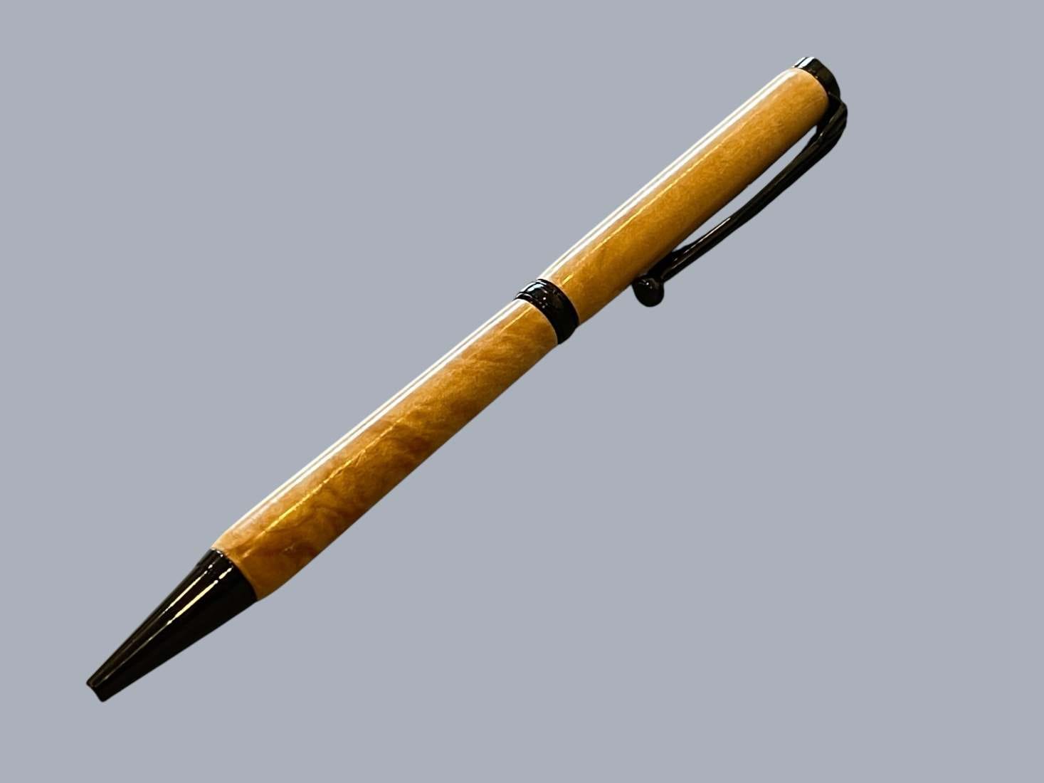 Canadian Curly Maple Ballpoint Pen - Image 3